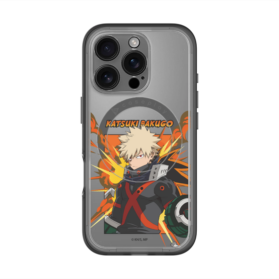 スリムプロテクションプレミアムケース with MagSafe［ 僕のヒーローアカデミア - ポップ - 爆豪 勝己 ］