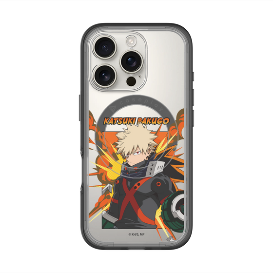 スリムプロテクションプレミアムケース with MagSafe［ 僕のヒーローアカデミア - ポップ - 爆豪 勝己 ］