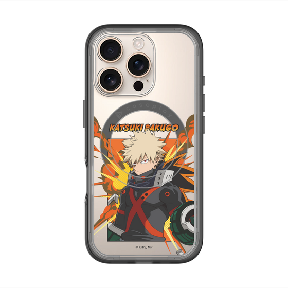 スリムプロテクションプレミアムケース with MagSafe［ 僕のヒーローアカデミア - ポップ - 爆豪 勝己 ］