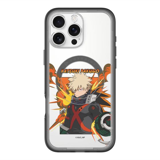 スリムプロテクションプレミアムケース with MagSafe［ 僕のヒーローアカデミア - ポップ - 爆豪 勝己 ］