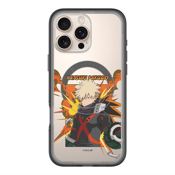 スリムプロテクションプレミアムケース with MagSafe［ 僕のヒーローアカデミア - ポップ - 爆豪 勝己 ］