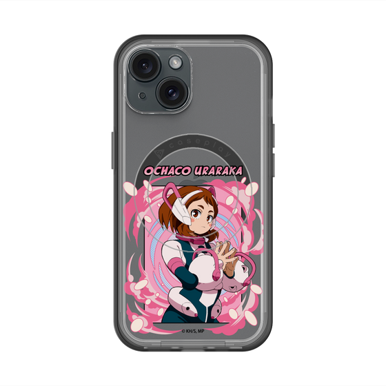 スリムプロテクションプレミアムケース with MagSafe［ 僕のヒーローアカデミア - ポップ - 麗日 お茶子 ］