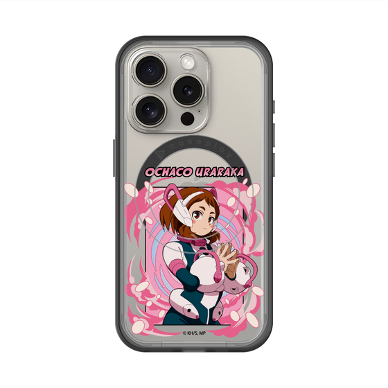 スリムプロテクションプレミアムケース with MagSafe［ 僕のヒーローアカデミア - ポップ - 麗日 お茶子 ］