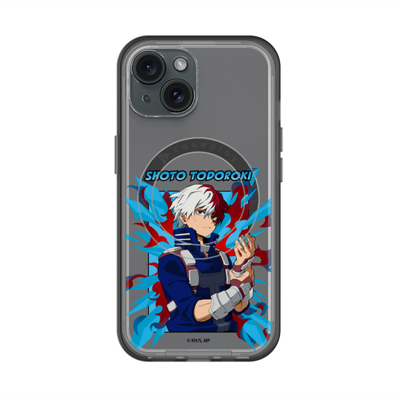 スリムプロテクションプレミアムケース with MagSafe［ 僕のヒーローアカデミア - ポップ - 轟 焦凍 ］