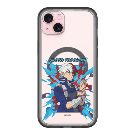 スリムプロテクションプレミアムケース with MagSafe［ 僕のヒーローアカデミア - ポップ - 轟 焦凍 ］