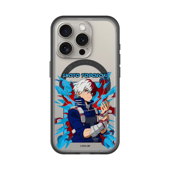 スリムプロテクションプレミアムケース with MagSafe［ 僕のヒーローアカデミア - ポップ - 轟 焦凍 ］