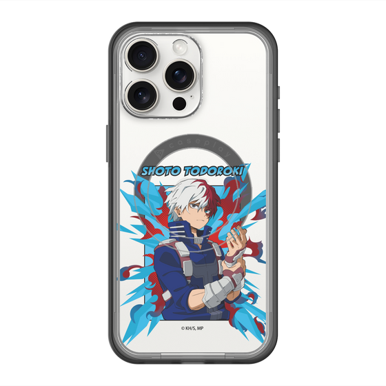 スリムプロテクションプレミアムケース with MagSafe［ 僕のヒーローアカデミア - ポップ - 轟 焦凍 ］