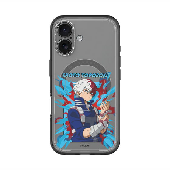 スリムプロテクションプレミアムケース with MagSafe［ 僕のヒーローアカデミア - ポップ - 轟 焦凍 ］