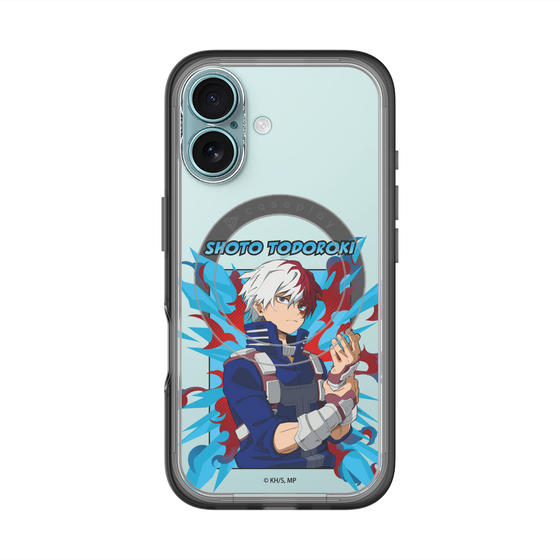 スリムプロテクションプレミアムケース with MagSafe［ 僕のヒーローアカデミア - ポップ - 轟 焦凍 ］