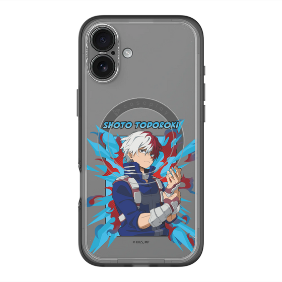 スリムプロテクションプレミアムケース with MagSafe［ 僕のヒーローアカデミア - ポップ - 轟 焦凍 ］