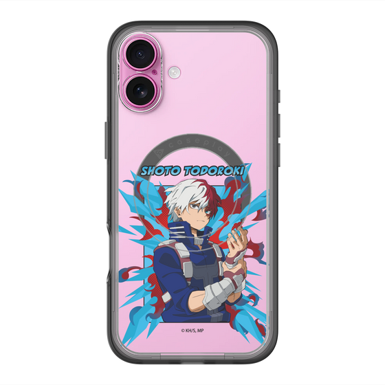 スリムプロテクションプレミアムケース with MagSafe［ 僕のヒーローアカデミア - ポップ - 轟 焦凍 ］