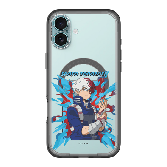 スリムプロテクションプレミアムケース with MagSafe［ 僕のヒーローアカデミア - ポップ - 轟 焦凍 ］