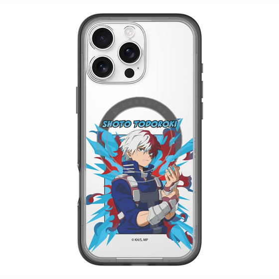 スリムプロテクションプレミアムケース with MagSafe［ 僕のヒーローアカデミア - ポップ - 轟 焦凍 ］