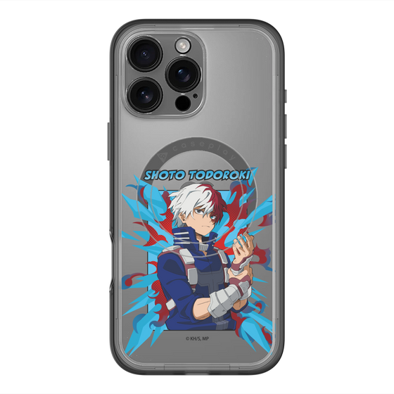 スリムプロテクションプレミアムケース with MagSafe［ 僕のヒーローアカデミア - ポップ - 轟 焦凍 ］