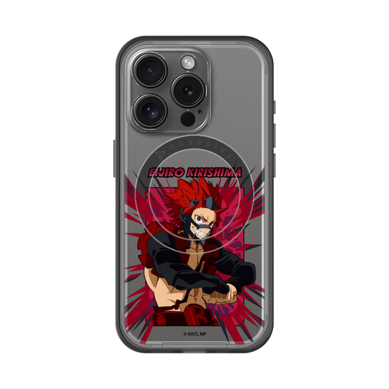 スリムプロテクションプレミアムケース with MagSafe［ 僕のヒーローアカデミア - ポップ - 切島 鋭児郎 ］