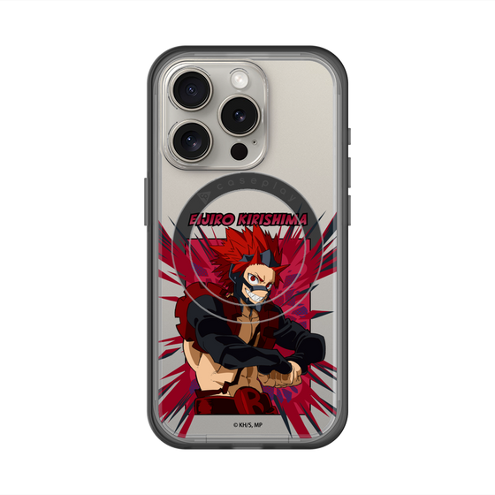 スリムプロテクションプレミアムケース with MagSafe［ 僕のヒーローアカデミア - ポップ - 切島 鋭児郎 ］