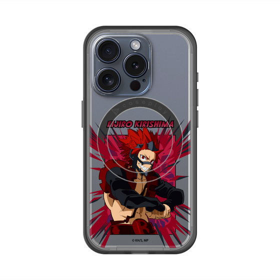 スリムプロテクションプレミアムケース with MagSafe［ 僕のヒーローアカデミア - ポップ - 切島 鋭児郎 ］