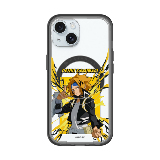 スリムプロテクションプレミアムケース with MagSafe［ 僕のヒーローアカデミア - ポップ - 上鳴 電気 ］