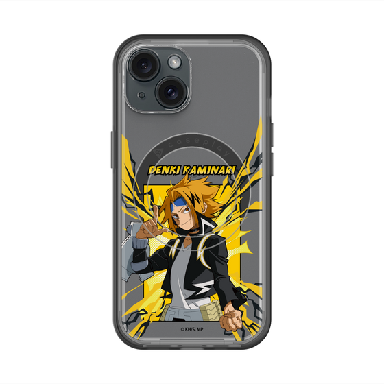 スリムプロテクションプレミアムケース with MagSafe［ 僕のヒーローアカデミア - ポップ - 上鳴 電気 ］