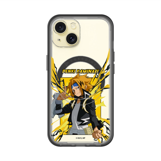 スリムプロテクションプレミアムケース with MagSafe［ 僕のヒーローアカデミア - ポップ - 上鳴 電気 ］