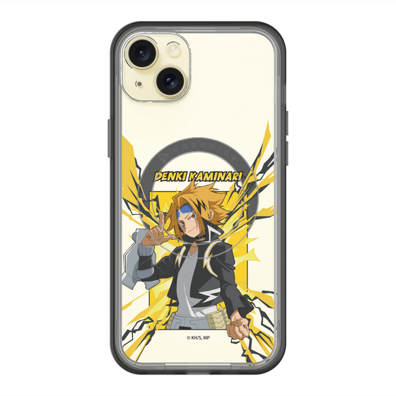 スリムプロテクションプレミアムケース with MagSafe［ 僕のヒーローアカデミア - ポップ - 上鳴 電気 ］