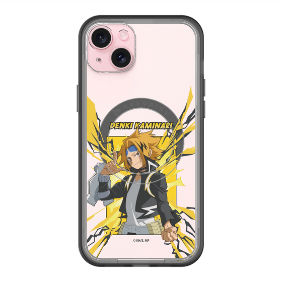 スリムプロテクションプレミアムケース with MagSafe［ 僕のヒーローアカデミア - ポップ - 上鳴 電気 ］