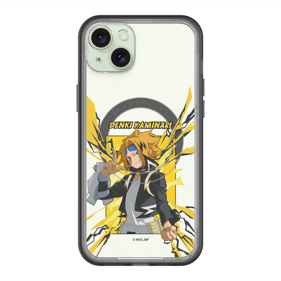 スリムプロテクションプレミアムケース with MagSafe［ 僕のヒーローアカデミア - ポップ - 上鳴 電気 ］