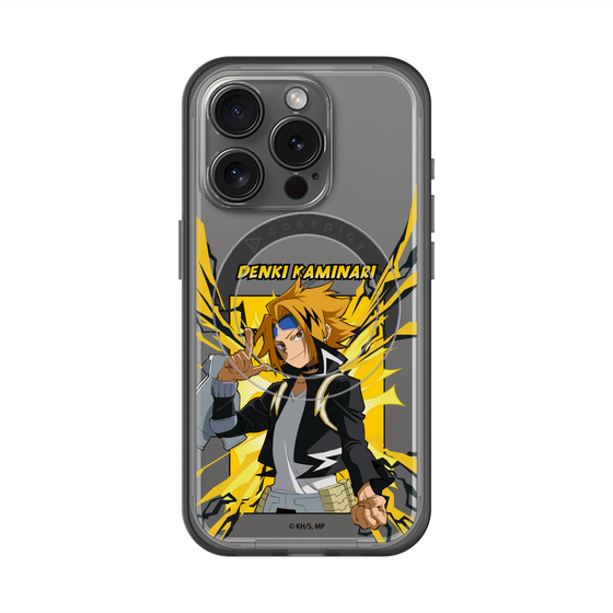 スリムプロテクションプレミアムケース with MagSafe［ 僕のヒーローアカデミア - ポップ - 上鳴 電気 ］