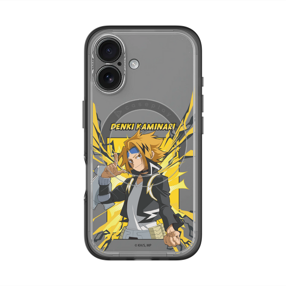 スリムプロテクションプレミアムケース with MagSafe［ 僕のヒーローアカデミア - ポップ - 上鳴 電気 ］