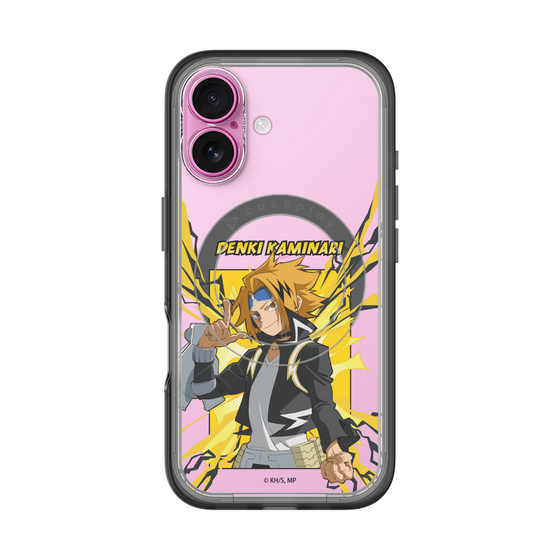 スリムプロテクションプレミアムケース with MagSafe［ 僕のヒーローアカデミア - ポップ - 上鳴 電気 ］