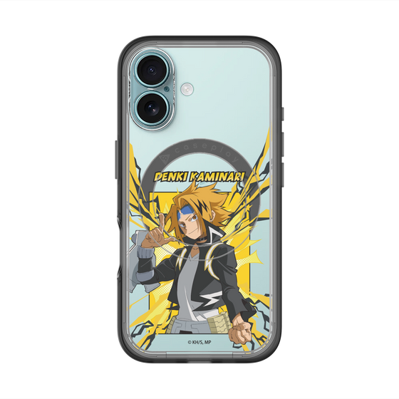 スリムプロテクションプレミアムケース with MagSafe［ 僕のヒーローアカデミア - ポップ - 上鳴 電気 ］