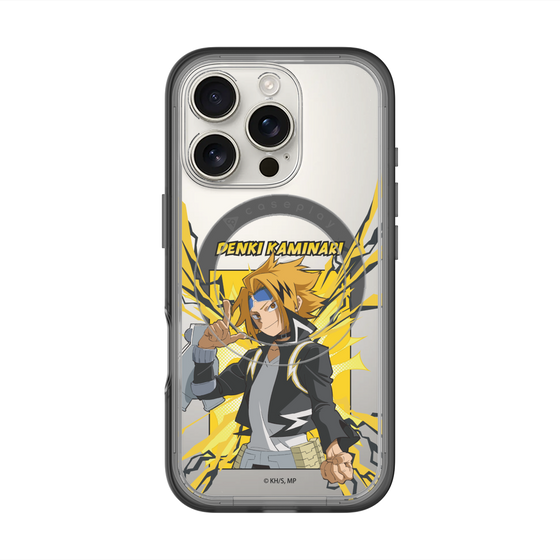 スリムプロテクションプレミアムケース with MagSafe［ 僕のヒーローアカデミア - ポップ - 上鳴 電気 ］