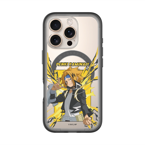 スリムプロテクションプレミアムケース with MagSafe［ 僕のヒーローアカデミア - ポップ - 上鳴 電気 ］