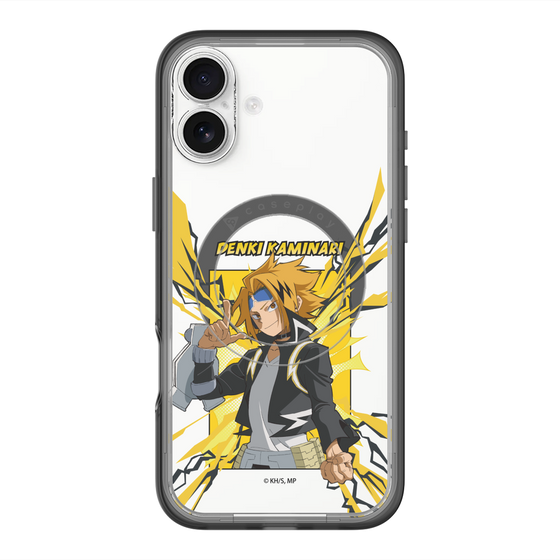 スリムプロテクションプレミアムケース with MagSafe［ 僕のヒーローアカデミア - ポップ - 上鳴 電気 ］