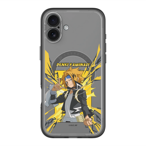 スリムプロテクションプレミアムケース with MagSafe［ 僕のヒーローアカデミア - ポップ - 上鳴 電気 ］