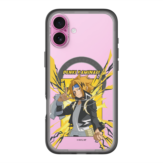 スリムプロテクションプレミアムケース with MagSafe［ 僕のヒーローアカデミア - ポップ - 上鳴 電気 ］