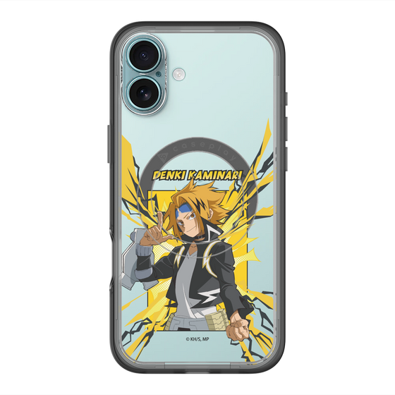 スリムプロテクションプレミアムケース with MagSafe［ 僕のヒーローアカデミア - ポップ - 上鳴 電気 ］