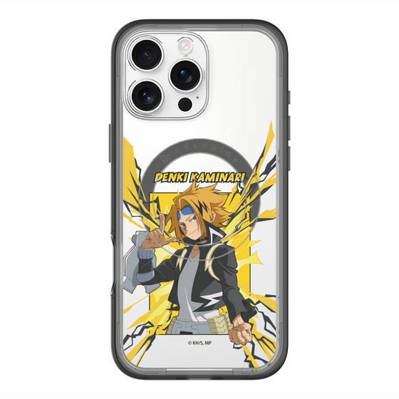 スリムプロテクションプレミアムケース with MagSafe［ 僕のヒーローアカデミア - ポップ - 上鳴 電気 ］