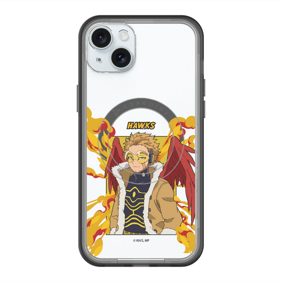 スリムプロテクションプレミアムケース with MagSafe［ 僕のヒーローアカデミア - ポップ - ホークス ］