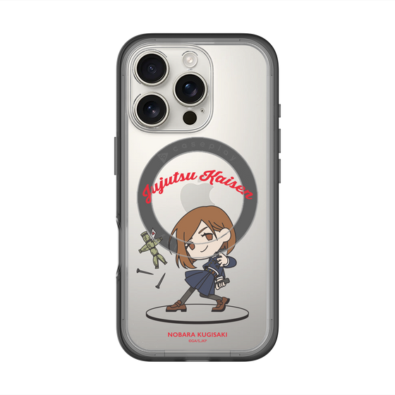 スリムプロテクションプレミアムケース with MagSafe［ 呪術廻戦 - ミニキャラ - 釘崎 野薔薇 ］