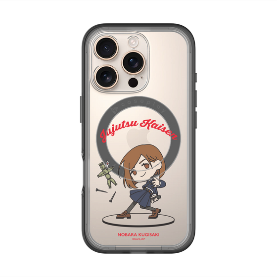 スリムプロテクションプレミアムケース with MagSafe［ 呪術廻戦 - ミニキャラ - 釘崎 野薔薇 ］