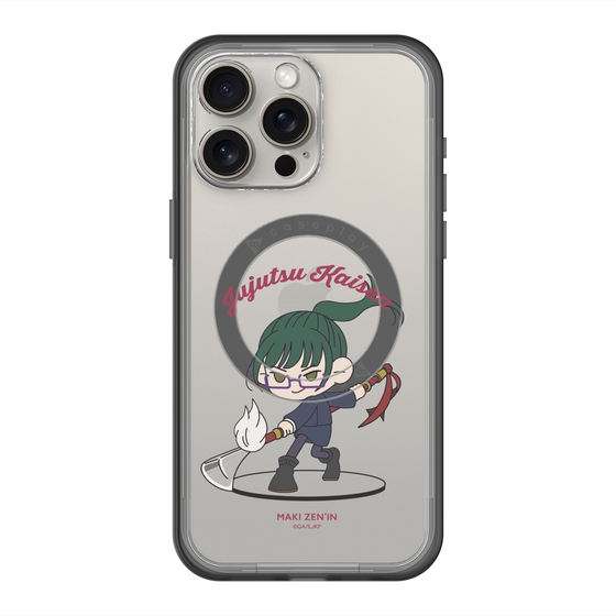 スリムプロテクションプレミアムケース with MagSafe［ 呪術廻戦 - ミニキャラ - 禪院 真希 ］