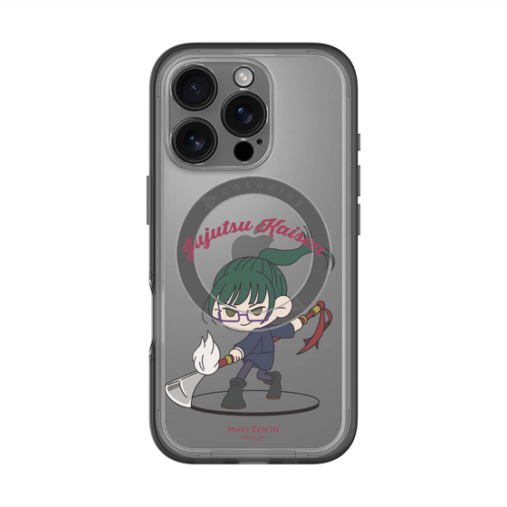 スリムプロテクションプレミアムケース with MagSafe［ 呪術廻戦 - ミニキャラ - 禪院 真希 ］
