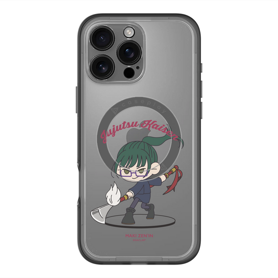 スリムプロテクションプレミアムケース with MagSafe［ 呪術廻戦 - ミニキャラ - 禪院 真希 ］