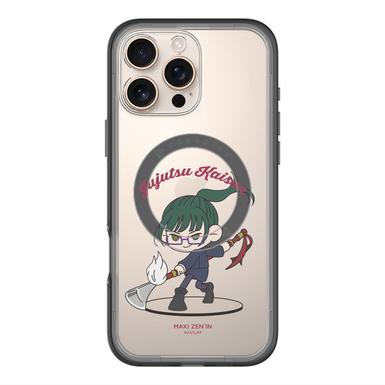 スリムプロテクションプレミアムケース with MagSafe［ 呪術廻戦 - ミニキャラ - 禪院 真希 ］