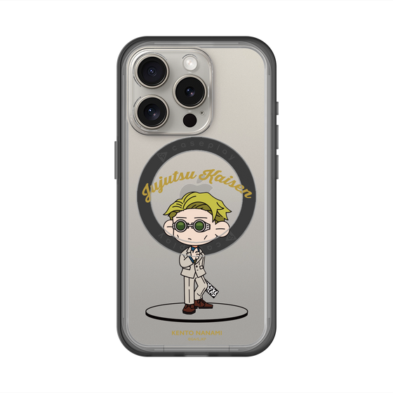 スリムプロテクションプレミアムケース with MagSafe［ 呪術廻戦 - ミニキャラ - 七海 建人 ］
