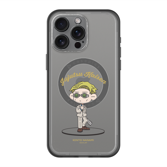 スリムプロテクションプレミアムケース with MagSafe［ 呪術廻戦 - ミニキャラ - 七海 建人 ］