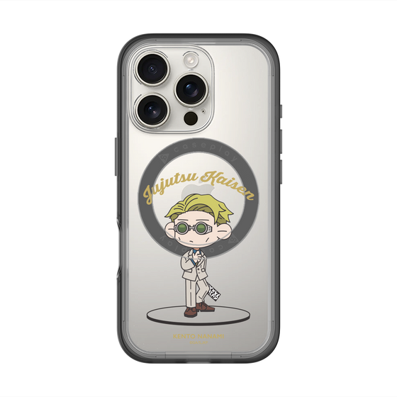 スリムプロテクションプレミアムケース with MagSafe［ 呪術廻戦 - ミニキャラ - 七海 建人 ］