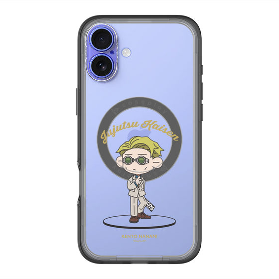 スリムプロテクションプレミアムケース with MagSafe［ 呪術廻戦 - ミニキャラ - 七海 建人 ］