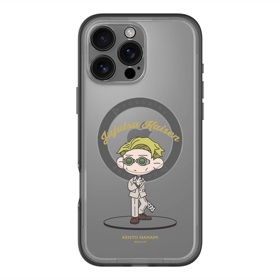 スリムプロテクションプレミアムケース with MagSafe［ 呪術廻戦 - ミニキャラ - 七海 建人 ］